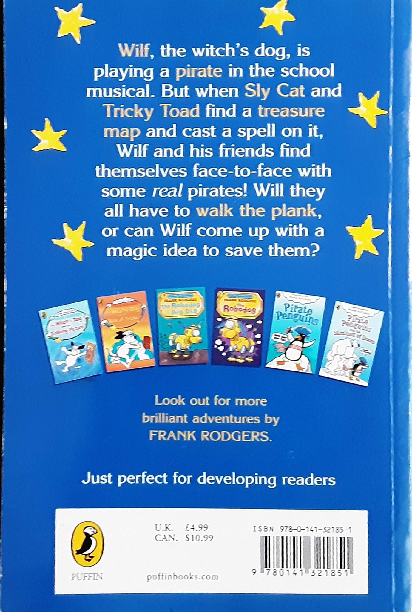 หนังสือนิทานปกอ่อน** 🍅 COLOUR YOUNG PUFFIN:THE WITCH'S DOG BY FRANK RODGERS