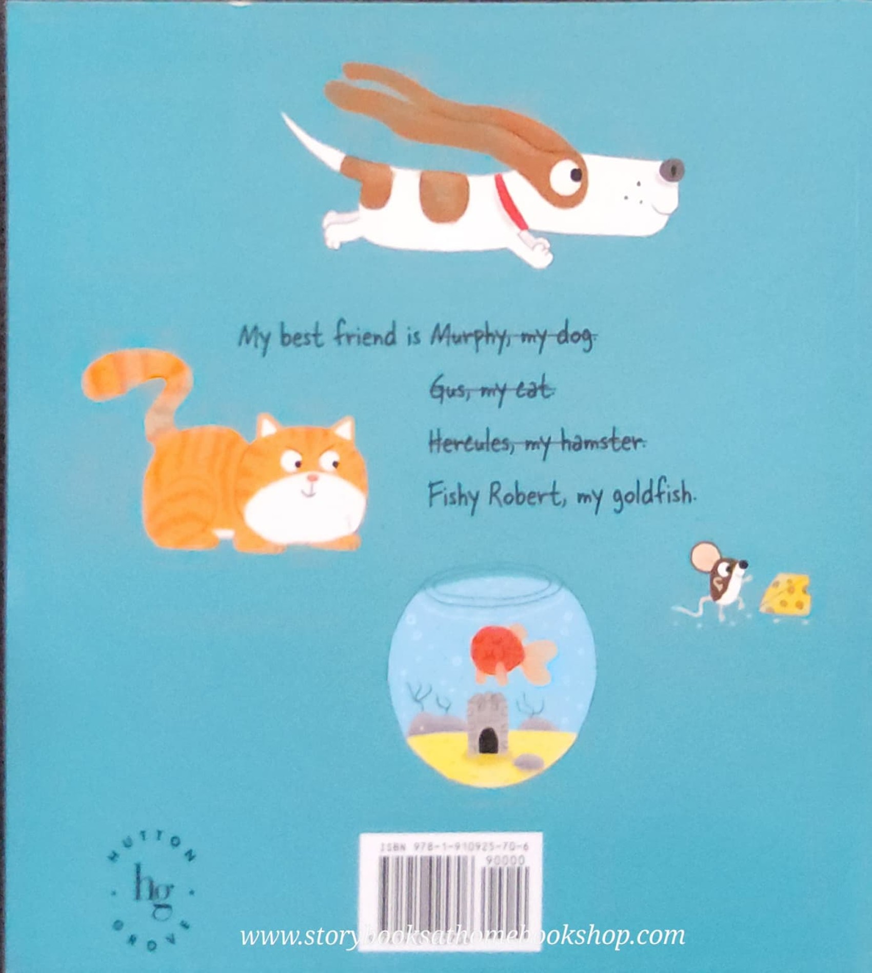 หนังสือนิทานปกอ่อน** 🍅🍓MY BEST FRIEND IS A GOLDFISH MY MARK LEE