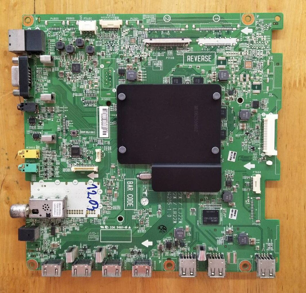 Main Board LG (เมนบอร์ด แอลจี)อะไหล่แท้/ของถอด ใช้กับรุ่น 55LM6200-TA :47LM6200-TA :42LM6200-TA.BTMWLJT