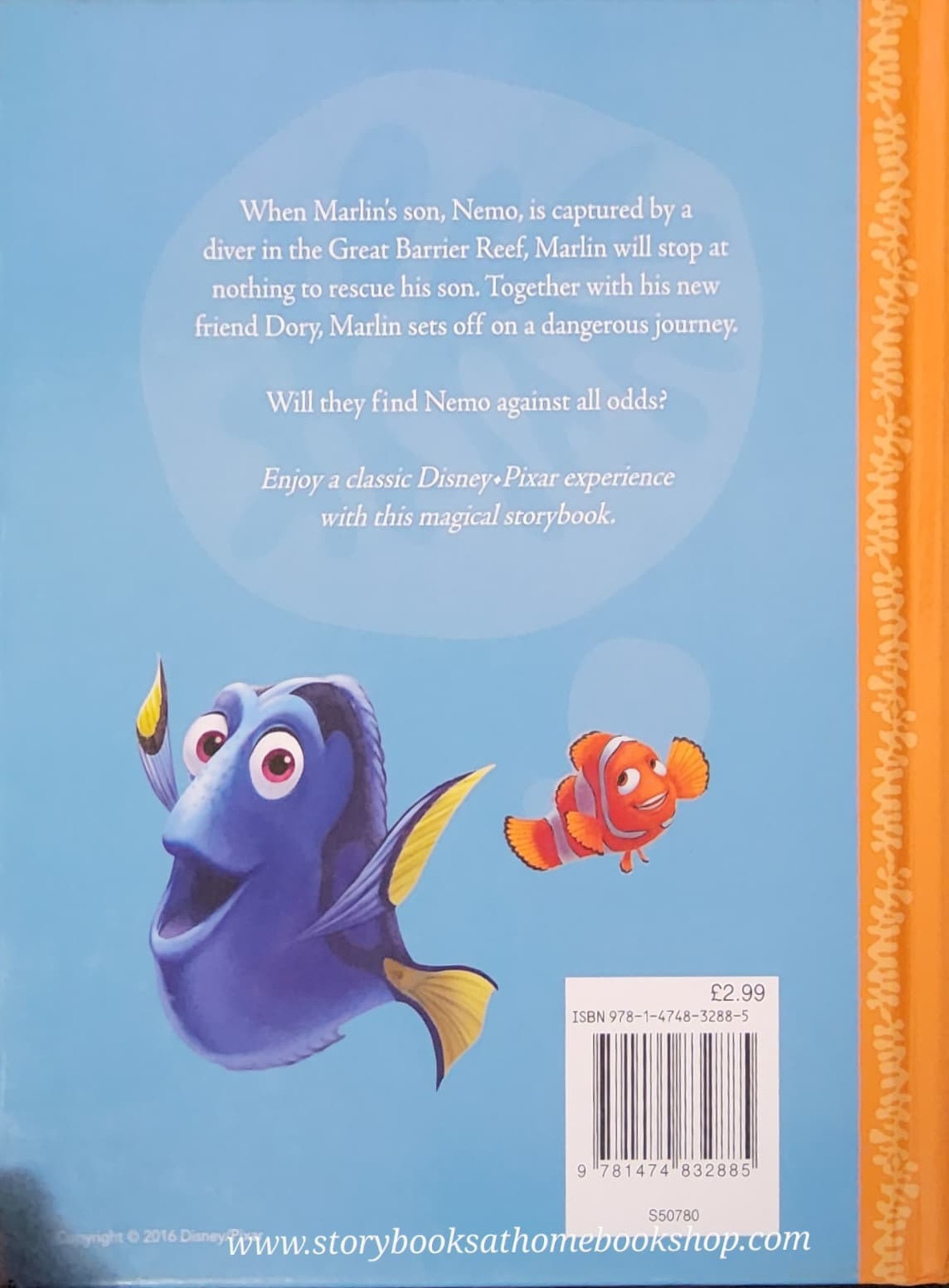 หนังสือนิทานปกแข็ง** 🍅🍓DISNEY PIXAR FINDING NEMO