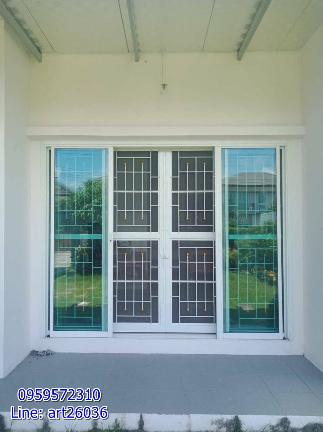 ติดตั้งเหล็กดัด หน้าต่าง ประตู มุ้งลวด