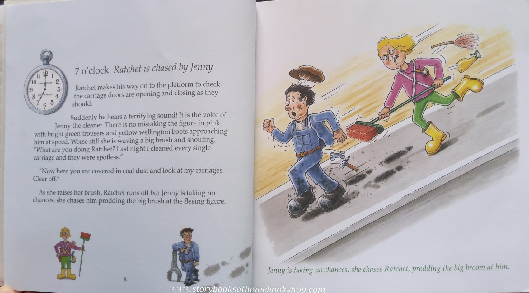 หนังสือนิทานปกอ่อน** 🍅THE RAILWAY FOLK:AN EVENFUL DAY AT HAVENSTREET