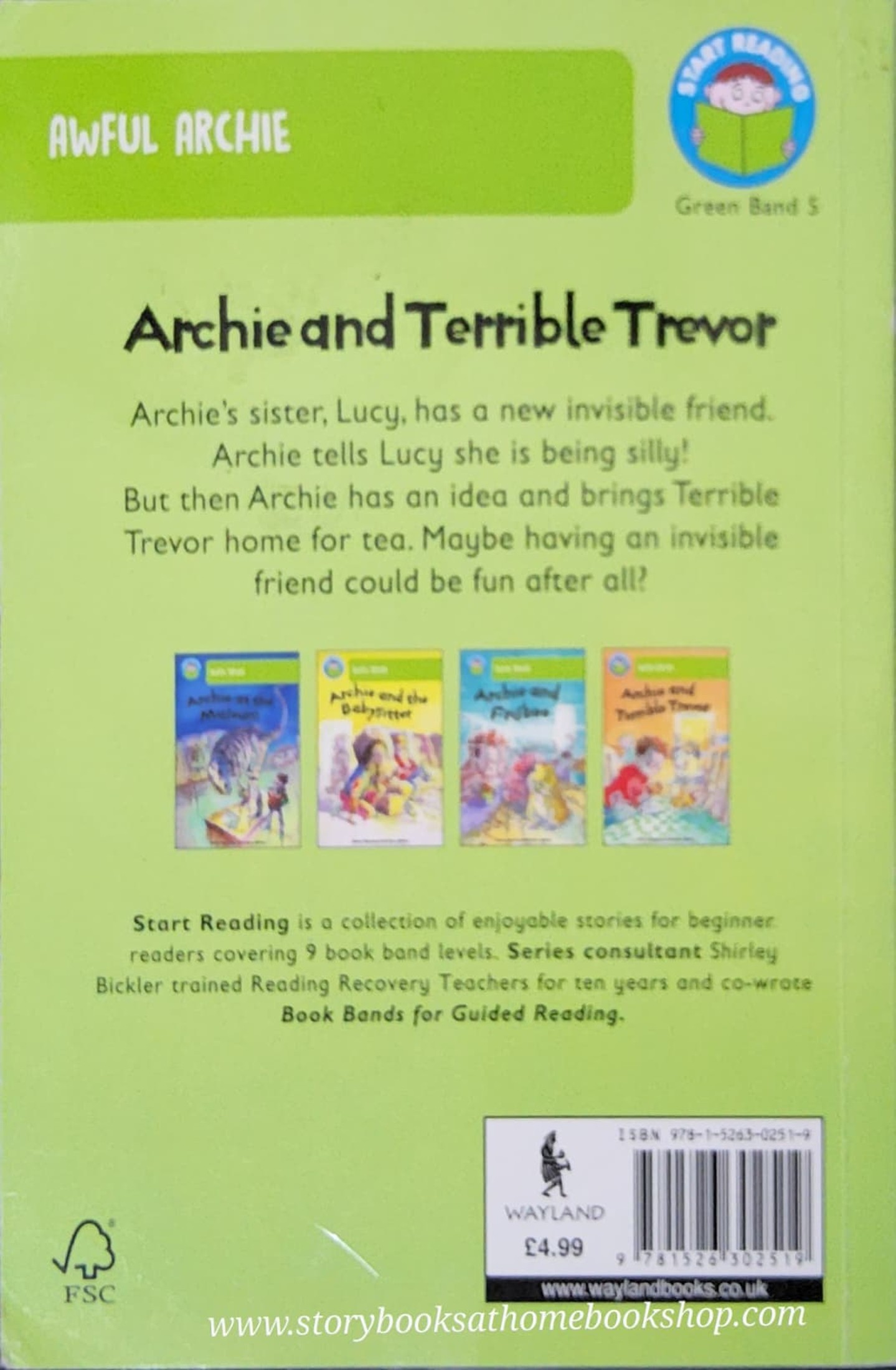 หนังสือนิทานปกอ่อน** ♥️START READING:AWFUL ARCHIE: ARCHIE AND TERRIBLE TREVOR