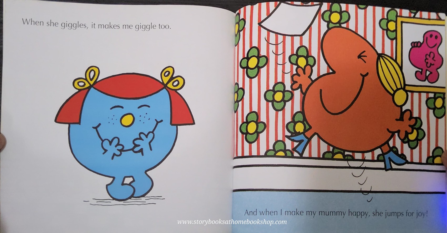 หนังสือนิทานปกอ่อน** 👉LITTLE MISS&MR.MEN👍 🍅🍓MY MUMMY AND ME BY Roger Hargreaues
