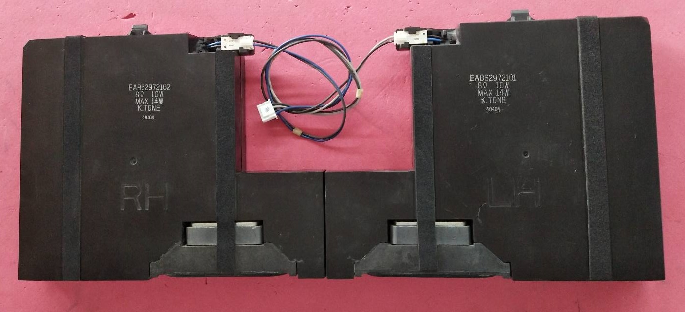 ลำโพงทีวี LG (แอลจี) Speaker Assembly อะไหล่แท้แท้/มือสองพร้อมใช้งาน พาร์ทEAB62972101 EAB62972102