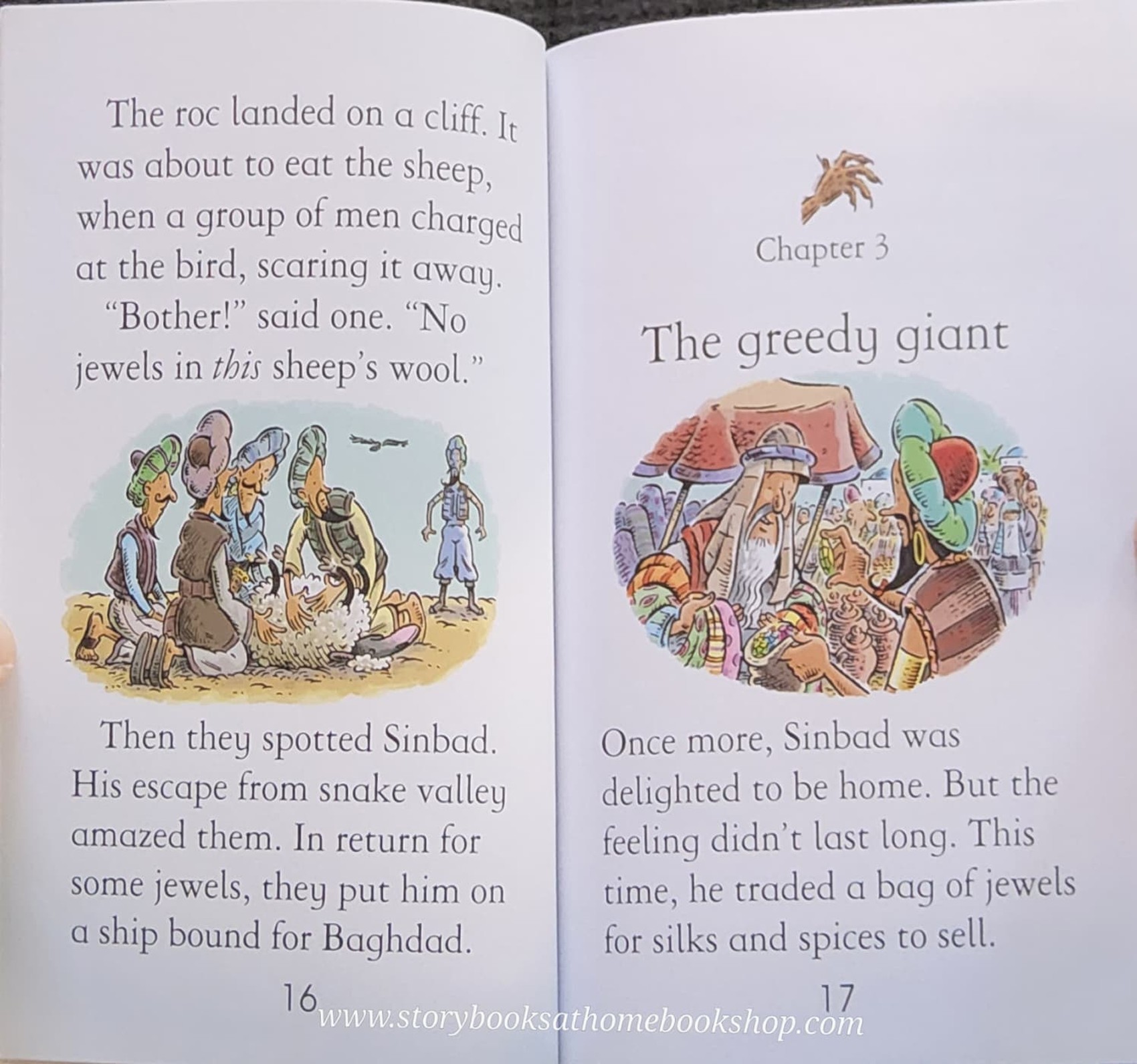 หนังสือนิทานปกอ่อน** ♥️USBORNE YOUNG READING: THE ADVENTURES OF SINBAD THE SAILOR