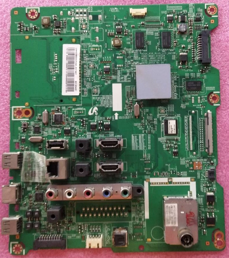 เมนบอร์ดทีวีซัมซุง Samsung ของแท้มือสองถอดจากเครื่อง รุ่น UA55ES6220R UA32ES6220R UA40ES6200M UA40ES6220R UA46ES6220R UA40ES6600R UA46ES6600R UA40ES6800R UA46ES6800R UA55ES6800R UA60ES6500R (พาร์ทมี 28 พาร์ทตามที่ระบุด้านล่าง)