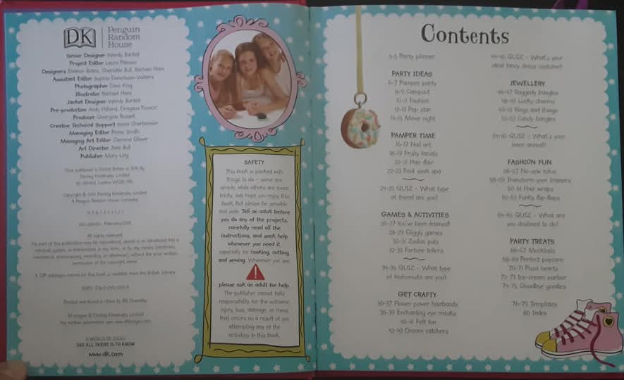 Activities Book** ð
ðSleepover Party