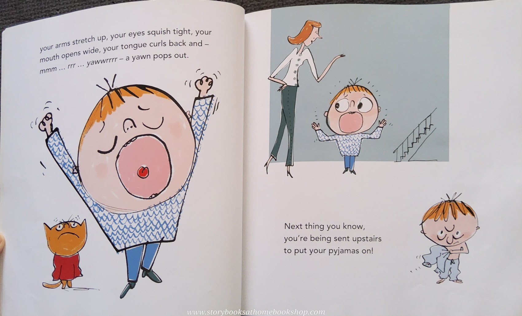 หนังสือนิทานปกอ่อน** ♥️I DARE YOU NOT TO YAWN