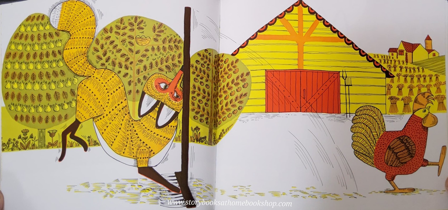 หนังสือนิทานปกอ่อน** 🍅🍓ROSIE'S WALK BY PAT HUTCHINS