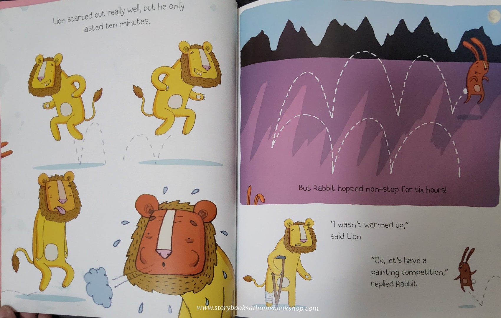 หนังสือนิทานปกอ่อน** 🍅🍓LION vs RABBIT BY ALEX LATIMER