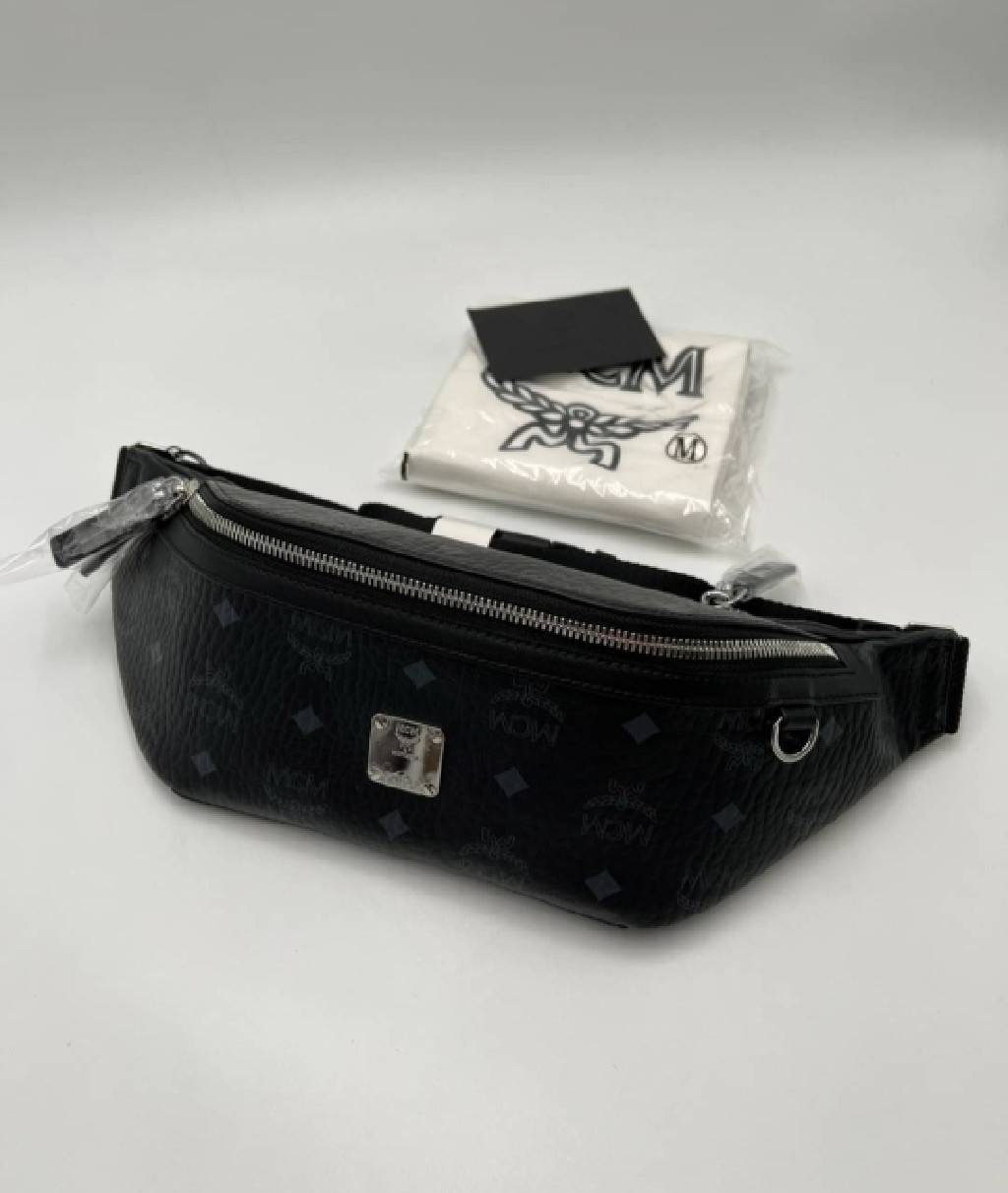 New Mcm belt bag size medium