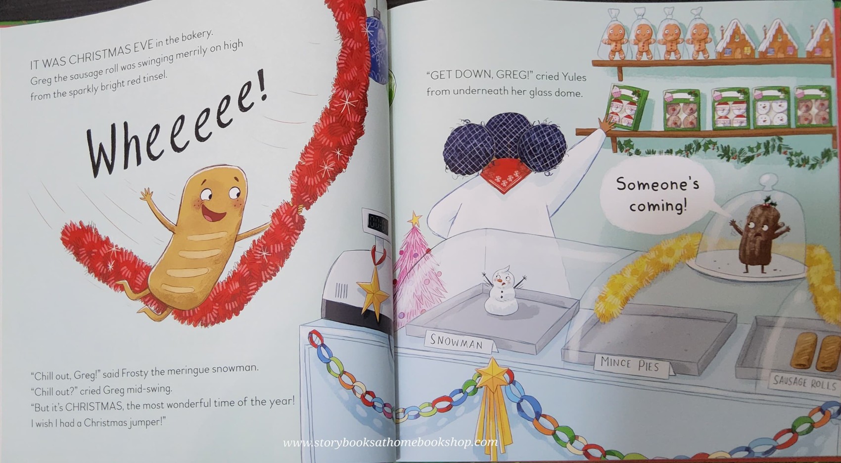 หนังสือนิทานปกแข็ง** ♥️GREG THE SAUSAGE ROLL