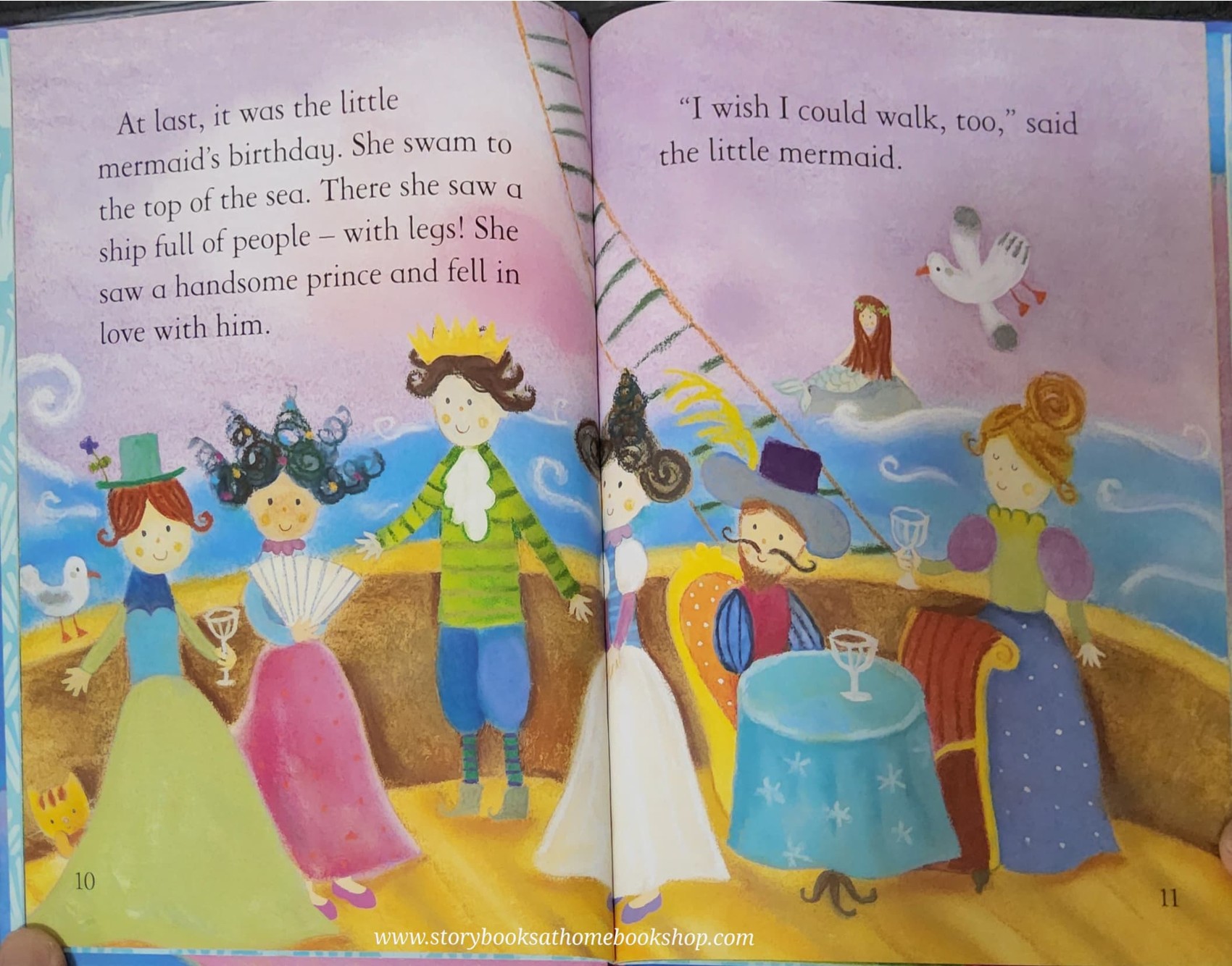 หนังสือนิทานปกแข็ง** 🍅🍓FIRST REASDERS:THE LITTLE MERMAID