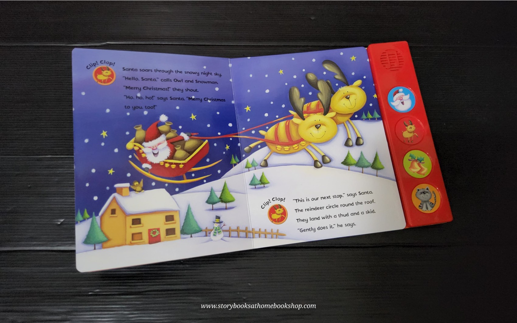 SOUND BOARD BOOK** 🍅🍓HERE COMES SANTA