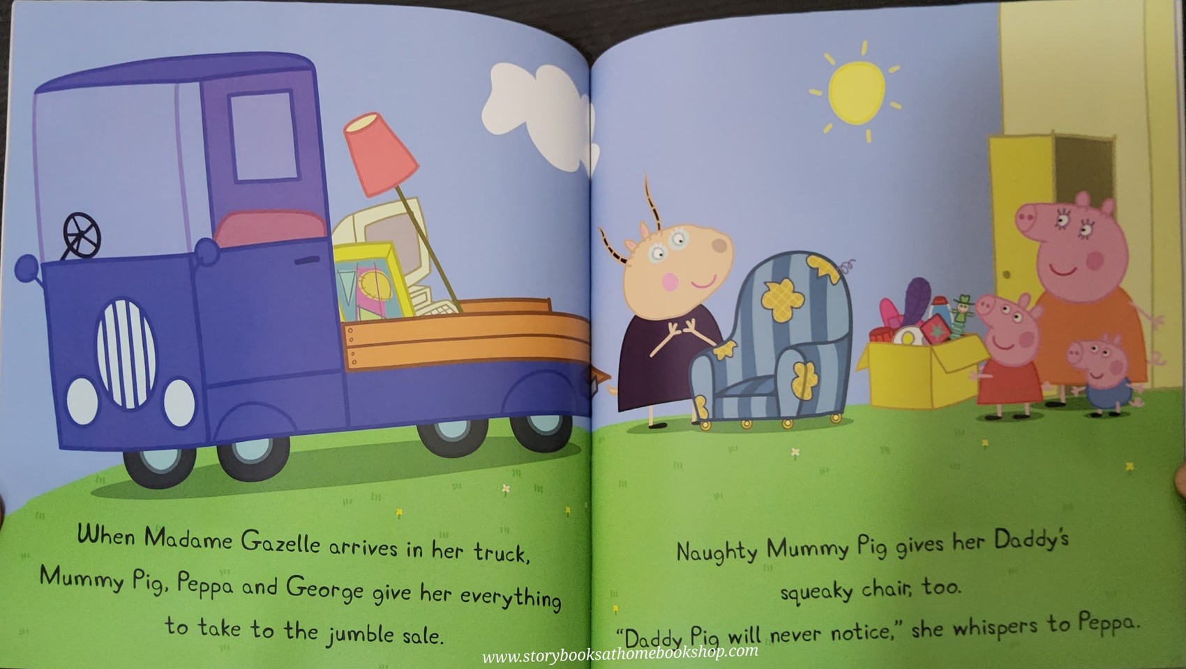 หนังสือนิทานปกอ่อน ** 🍅🍓PEPPA PIG'S OLD CHAIR