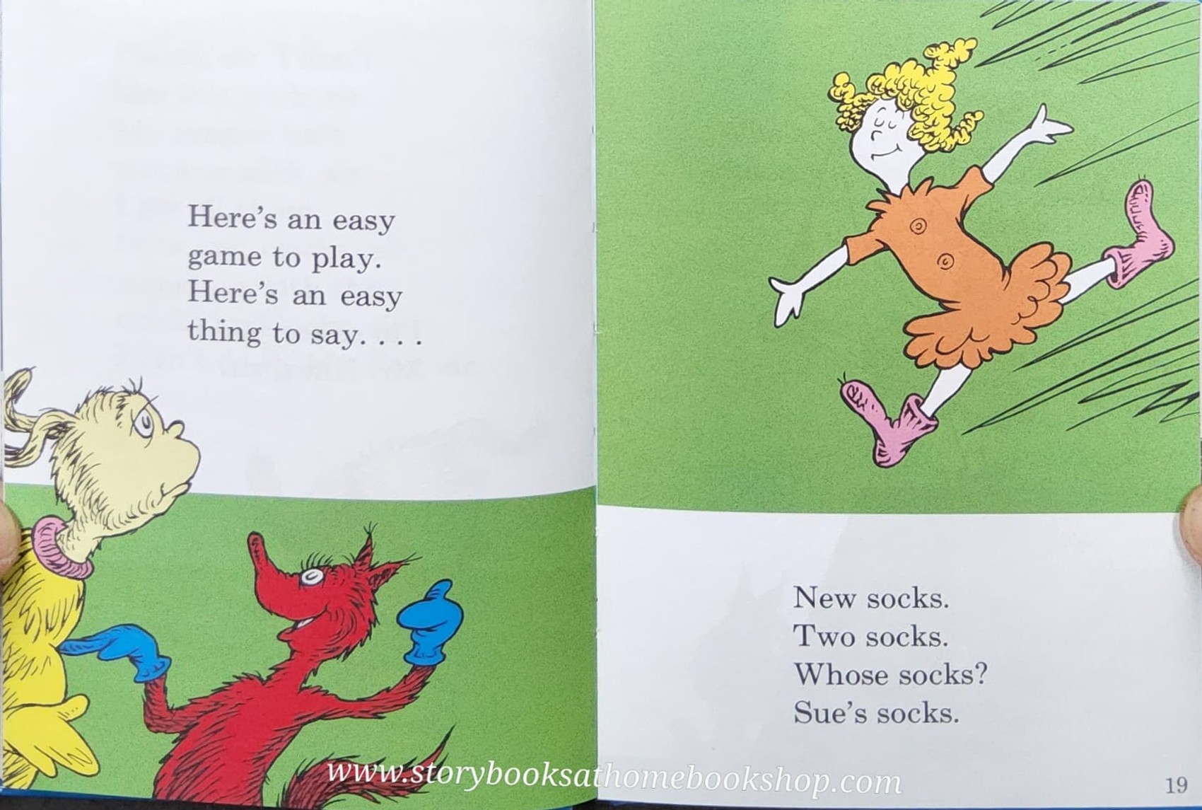 หนังสือนิทานปกแข็ง** 🍅🍓FOX IN SOCKS BY DR.SEUSS