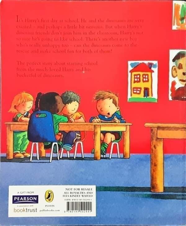 หนังสือนิทานปกอ่อน ** 🍓🍓Harry and the Dinosaurs go to School