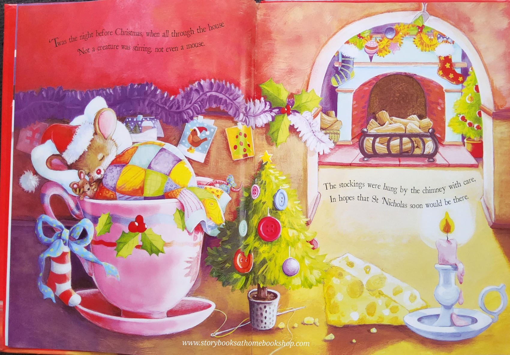 หนังสือนิทานปกแข็ง** 🍓🍓THE NIGHT BEFORE CHRISTMAS