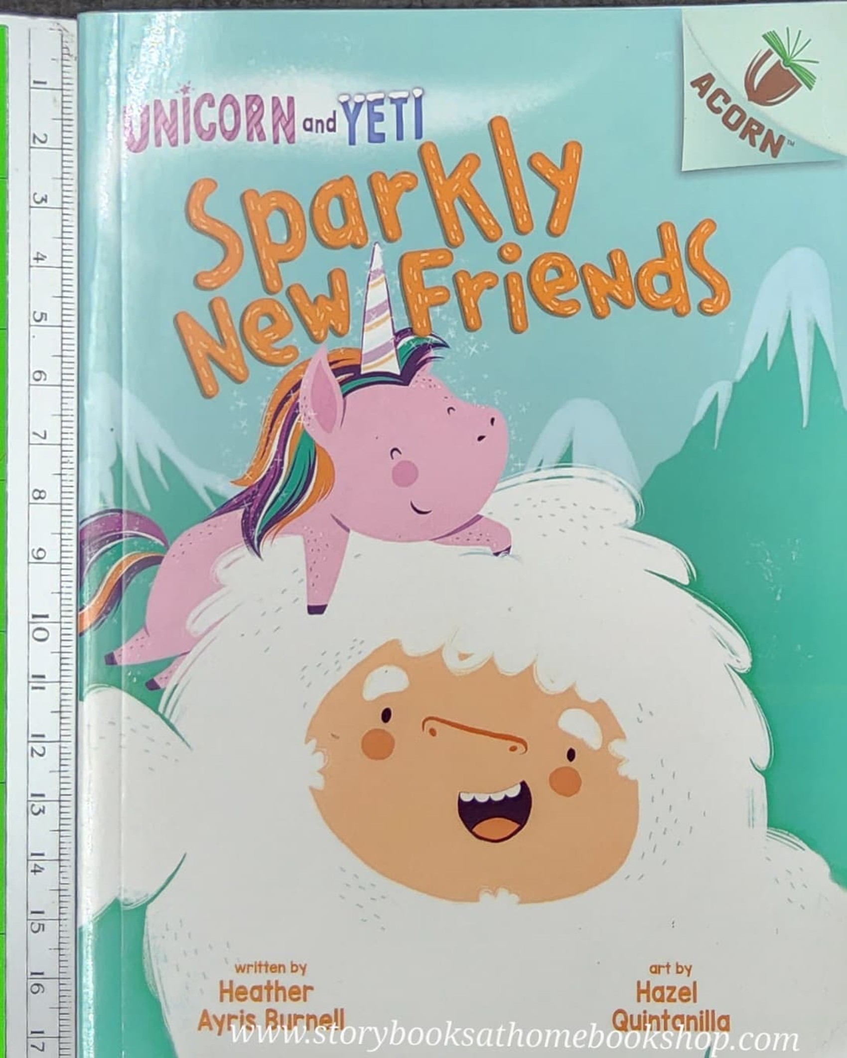 หนังสือนิทานปกอ่อน** ♥️UNICORN AN YETI SPARKLY NEW FRIENDS♥️ 📚ปกอ่อน