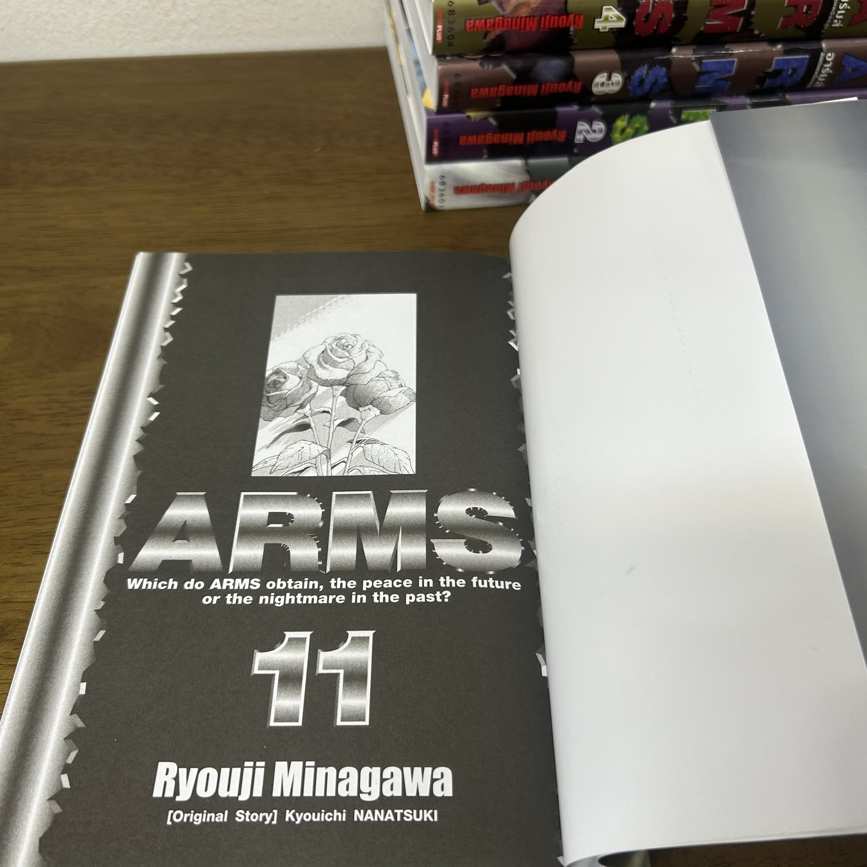[MANGA] BIG BOOK ARMS อาร์ม หัตถ์เทพมืออสูร เล่ม 1-11 จบ ครบชุด ... Ryouji Minagawa (มือสอง) มังงะ การ์ตูน SIAM INTER