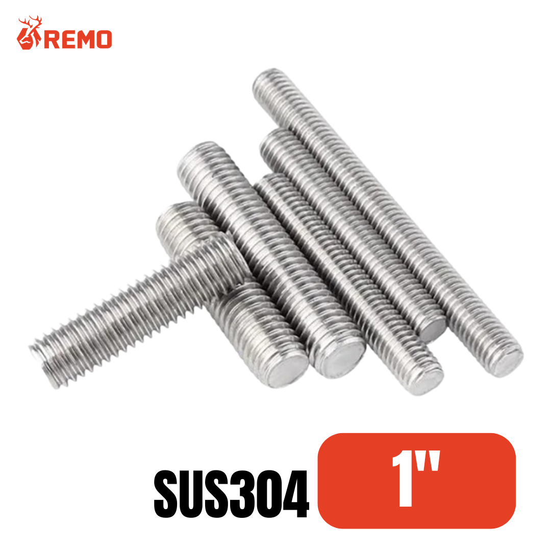 สตัดสแตนเลส 1"
