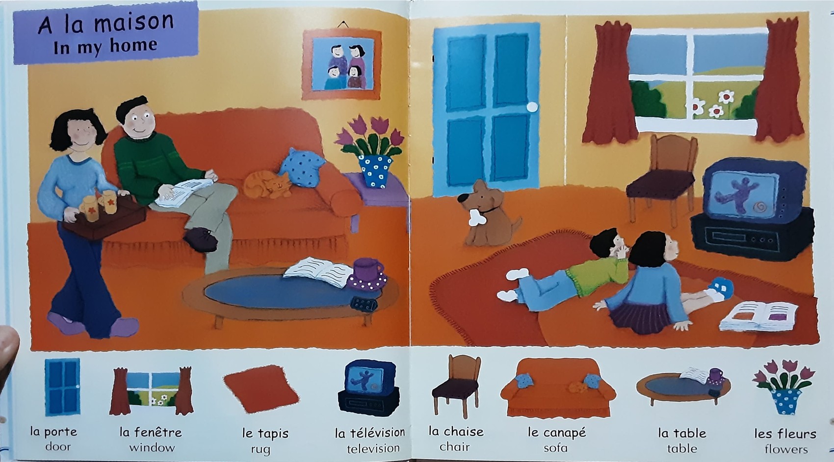 ENGLISH-FRENCH WORDS BOOK** 🍅🍓MY FIRST 100 WORDS IN FRENCH