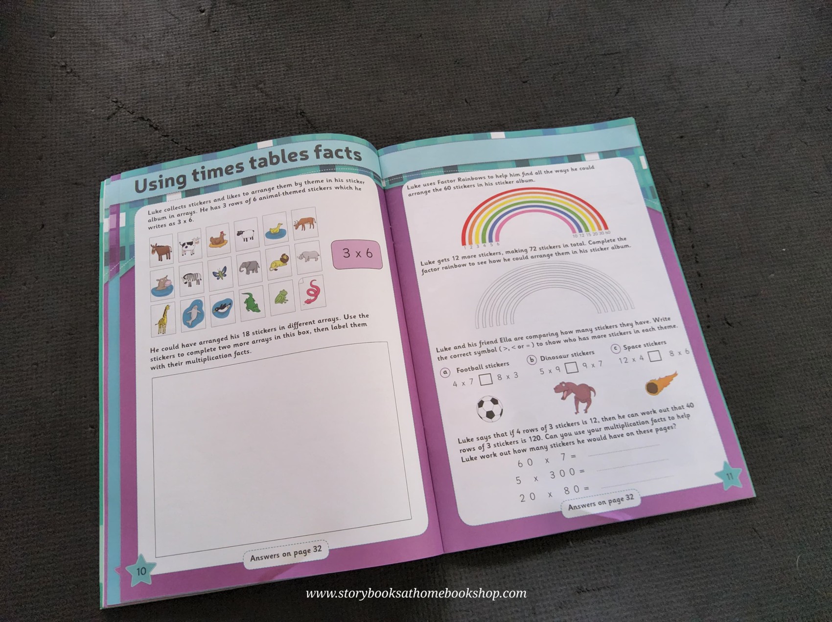 PRACTICE BOOK** ð
MATHS HOME LEARNING MADE FUN 8-9 YEARS