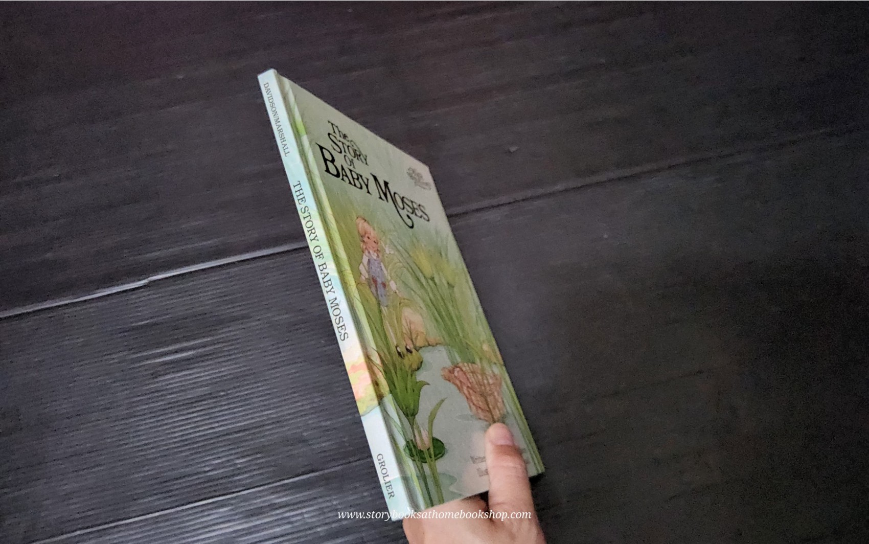หนังสือนิทานปกแข็ง** 🍅🍓AN LICE IN BIBLELAND STORYBOOK:THE STORY OF BABY MOSES