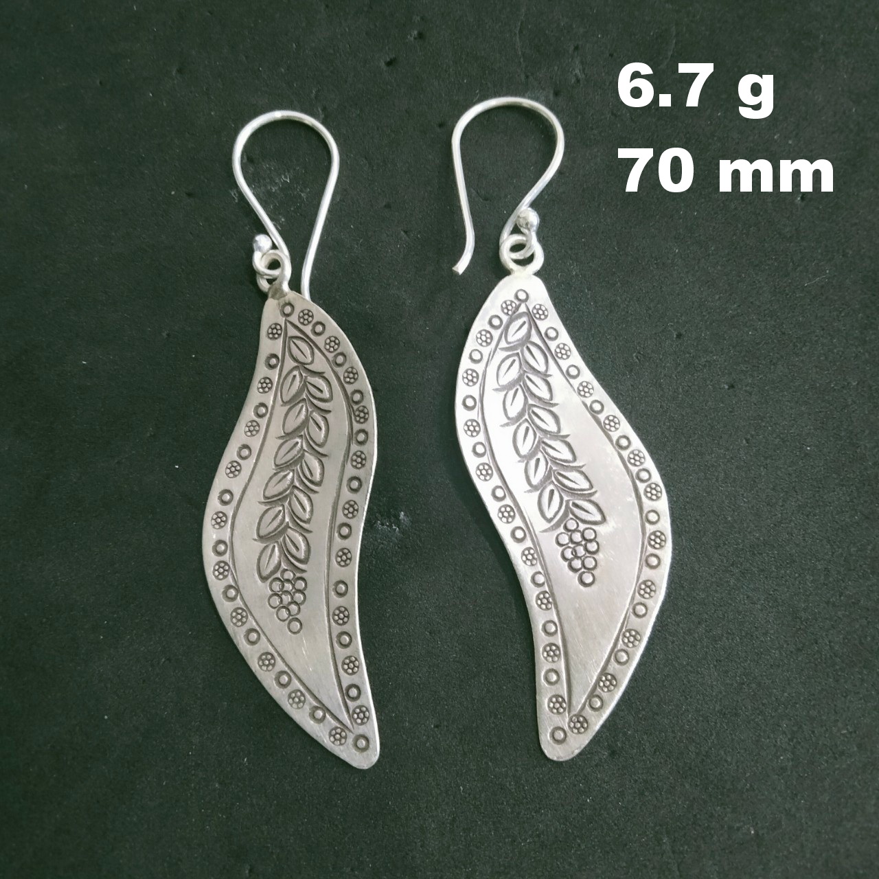 ต่างหูเงินแท้ Silver Earrings ER-0106