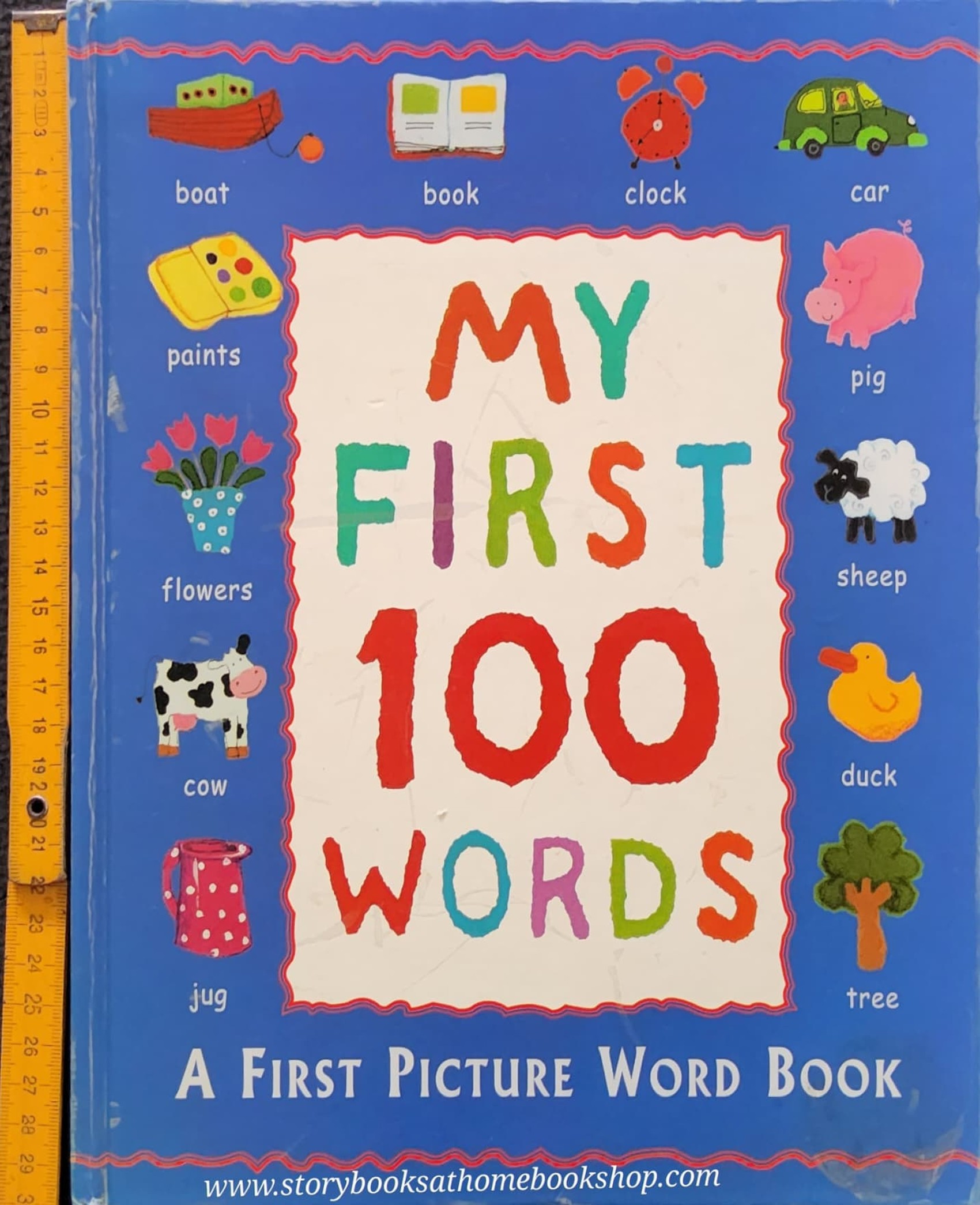 หนังสือนิทานปกแข็ง** 🍅🍓MY FIRST 100 WORDS