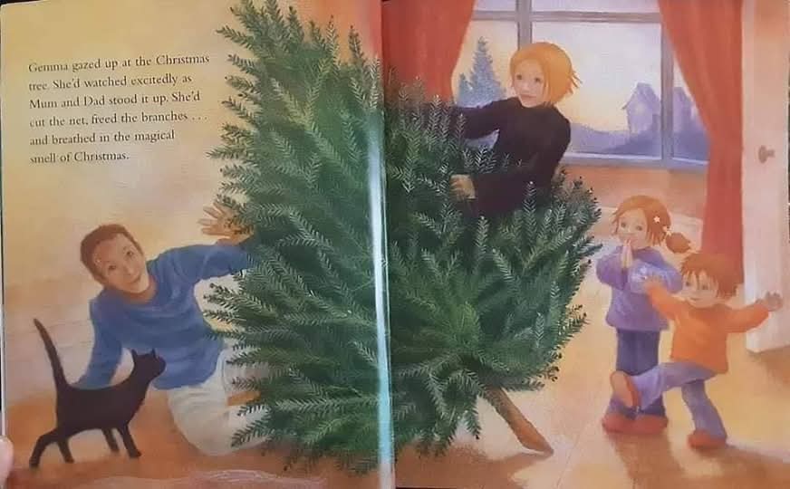 หนังสือนิทานปกอ่อน** 🍅🍓A CHRISTMAS WISH BY JULIA HUBERY.SOPHY WILLIAMS