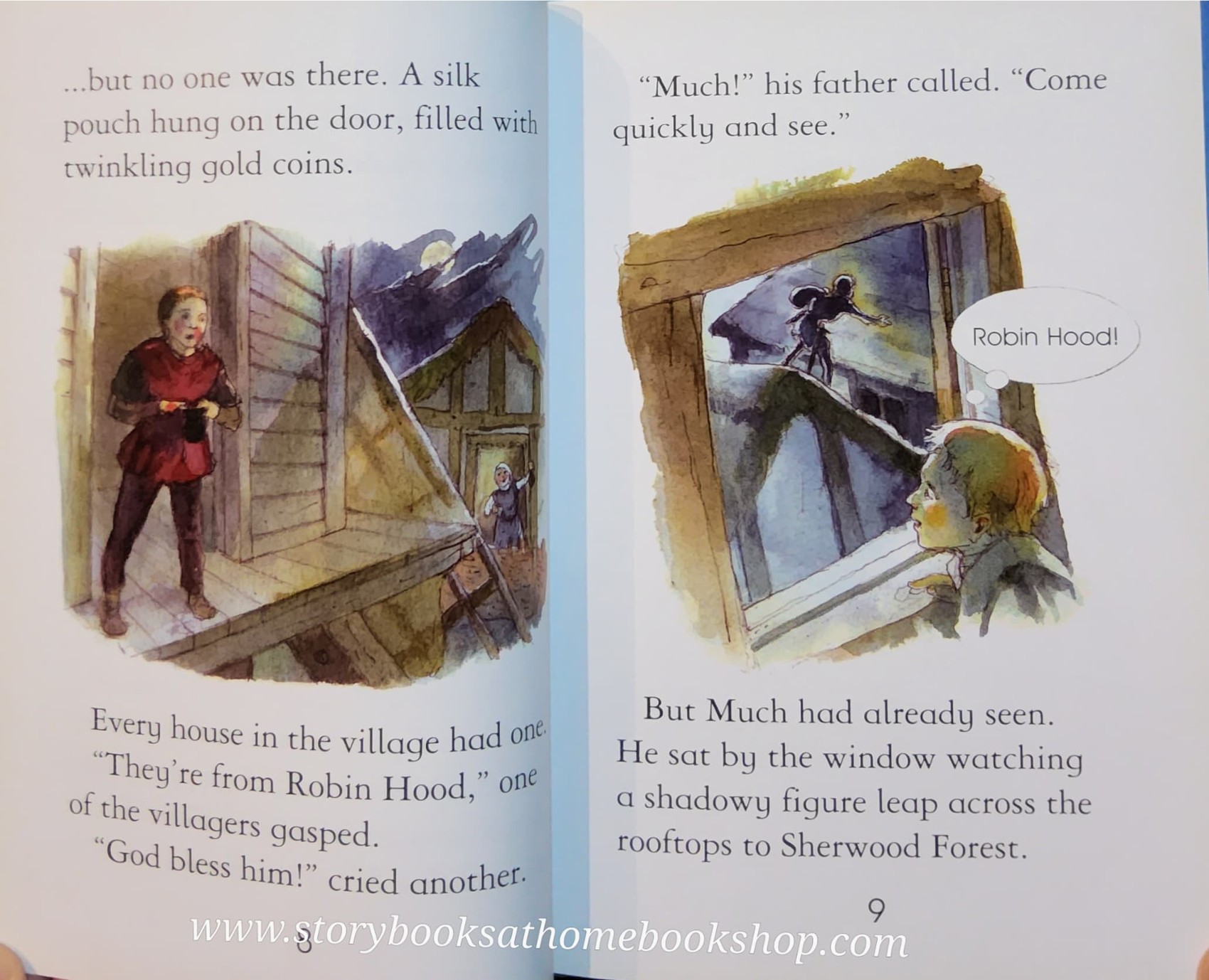 หนังสือนิทานปกแข็ง ** ♥️♥️USBORNE YOUNG READING: ROBIN HOOD♥️♥️