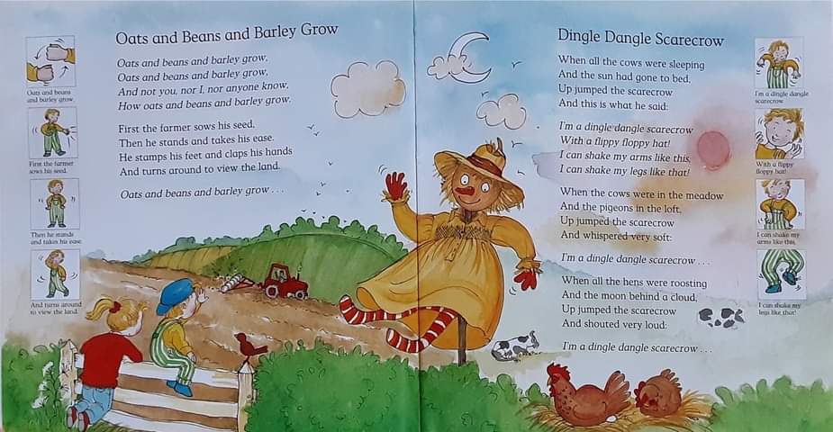 หนังสือนิทานปกอ่อน ** 🍅🍓 Five Little Ducks and Other Action Rhymes