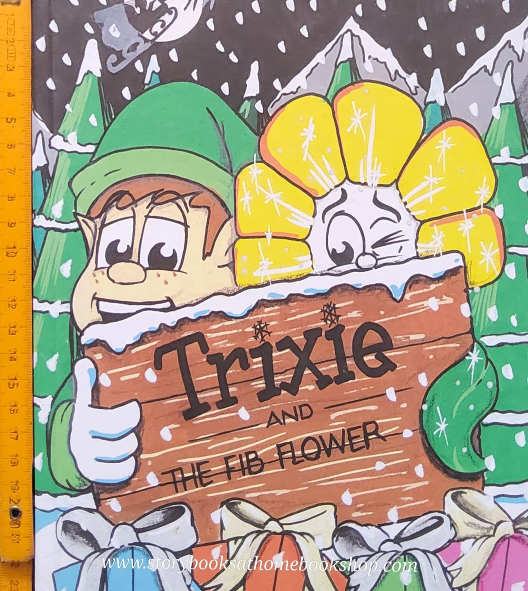หนังสือนิทานปกแข็ง** 🍅🍅TRIXIE AND THE FIB FLOWER