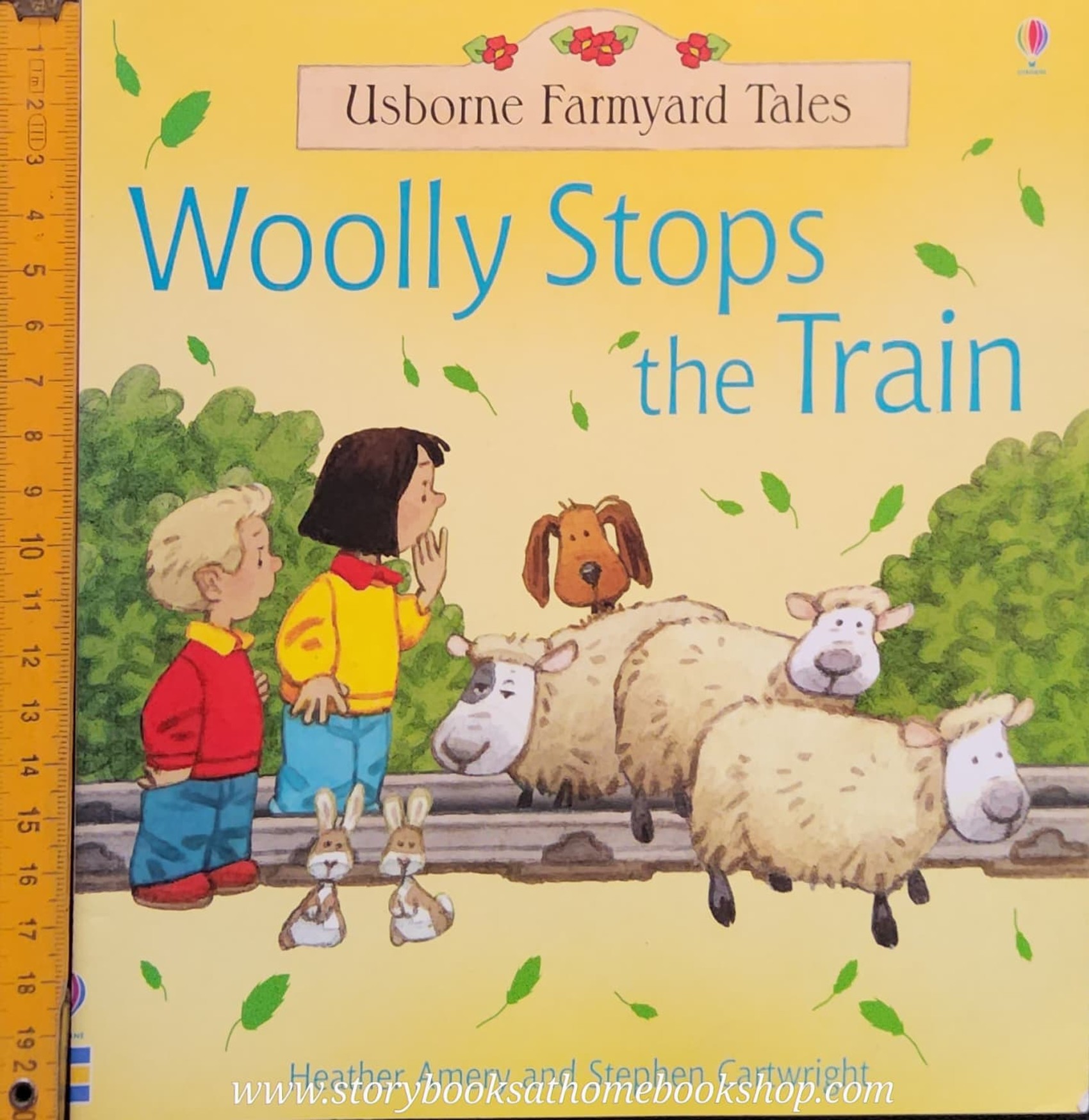 หนังสือนิทานปกอ่อน** 🍅🍓USBORNE FARMYARD TALES: WOOLY STOPS THE TAIN