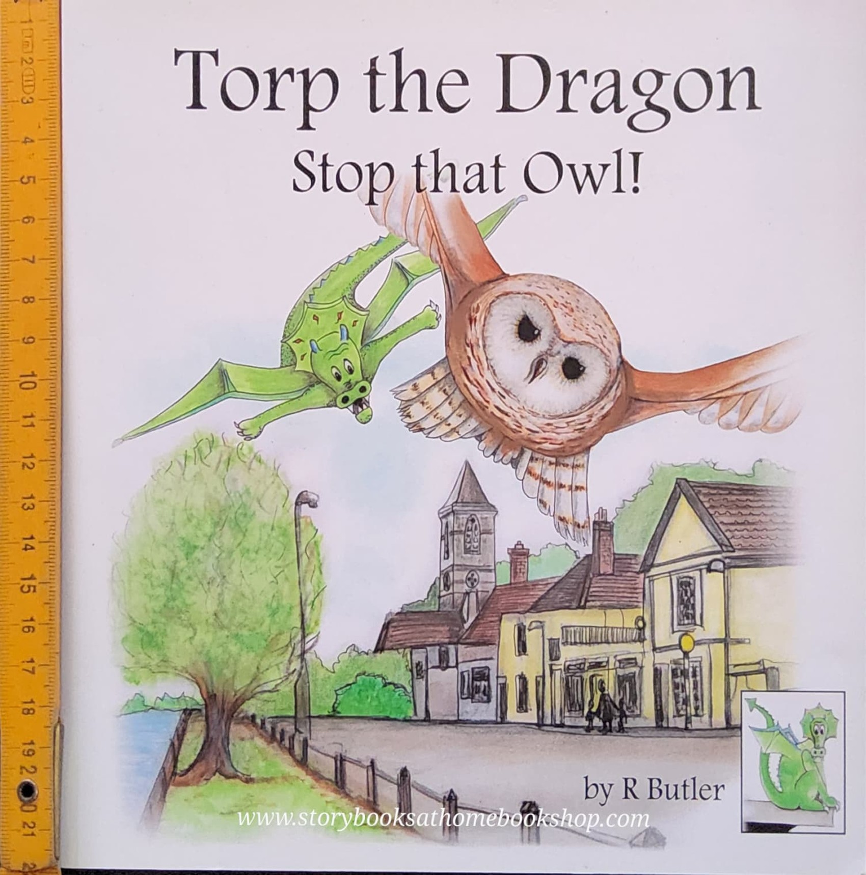 หนังสือนิทานปกอ่อน** 🍅🍓TORP THE DRAGON STOP THAT OWL! BY R BUTLER