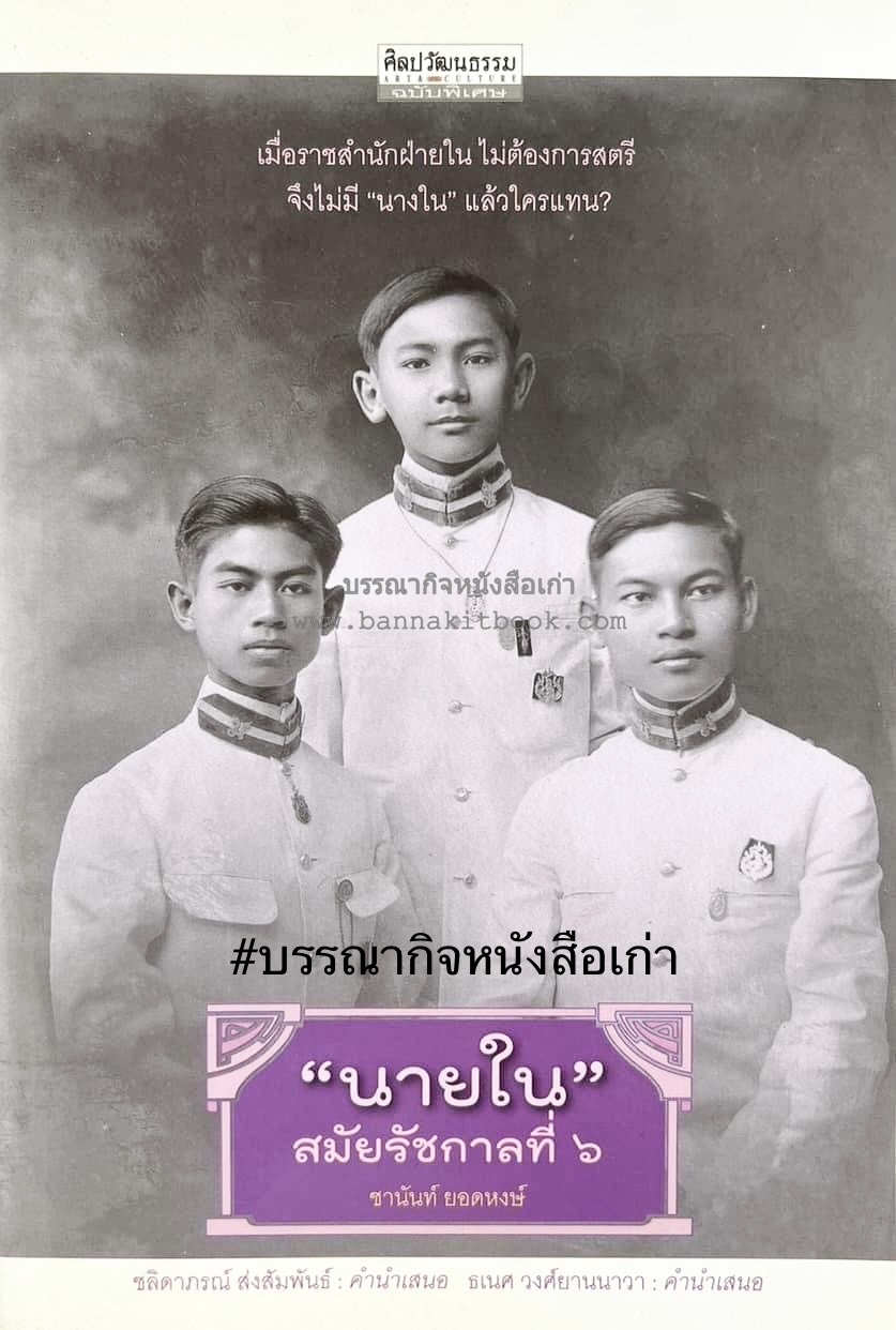 นายในสมัยรัชกาลที่ ๖ โดย : ชานันท์ ยอดหงษ์.
