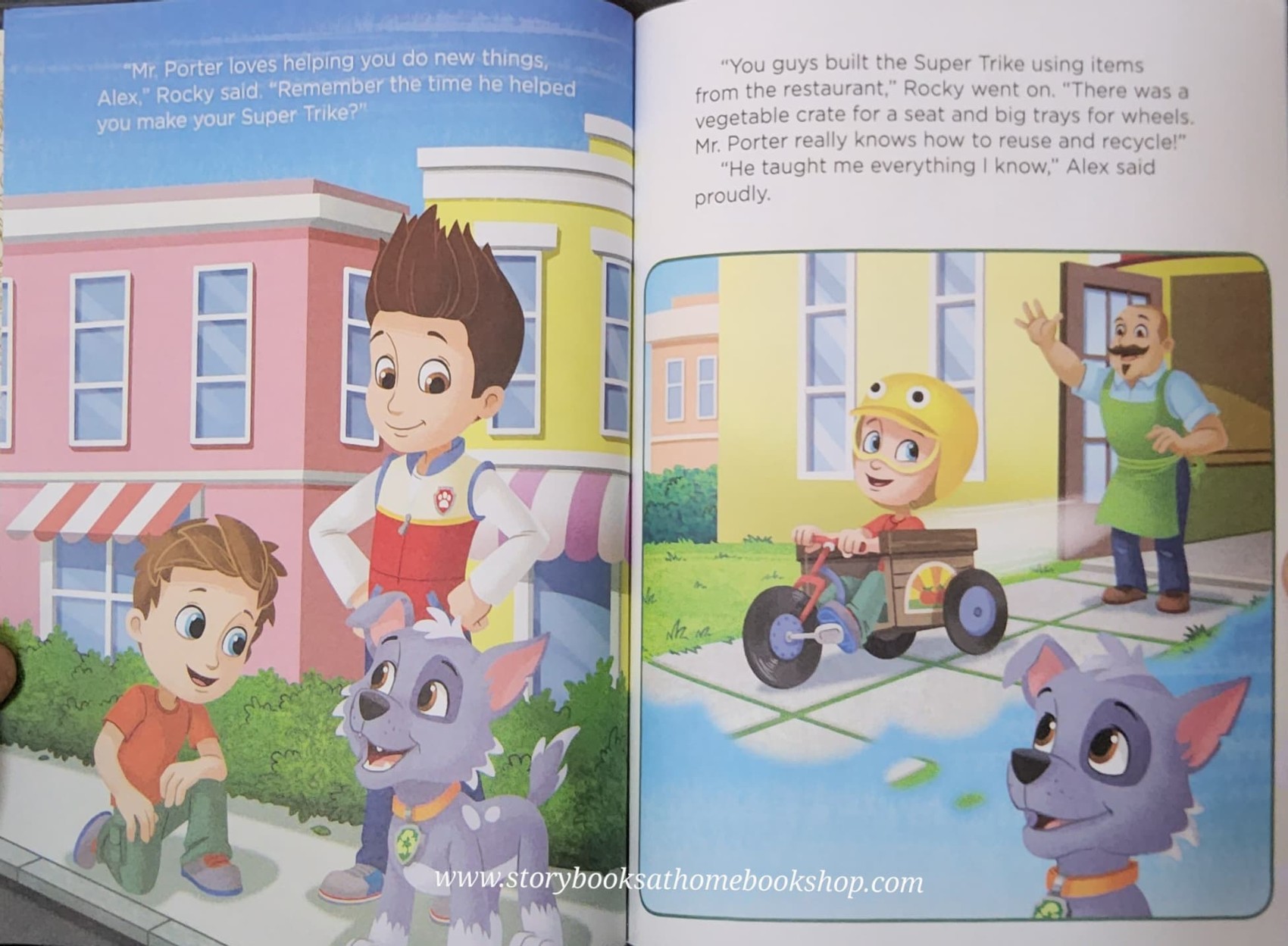 หนังสือนิทานปกแข็ง** ♥️A LITTLE GOLDEN BOOK: PAW PATROL ADVENTURES WITH GRANDPA!