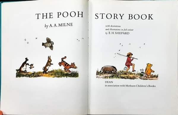หนังสือนิทานปกแข็ง ** 🍅🍓 A.A MILNE THE POOH STORYBOOK