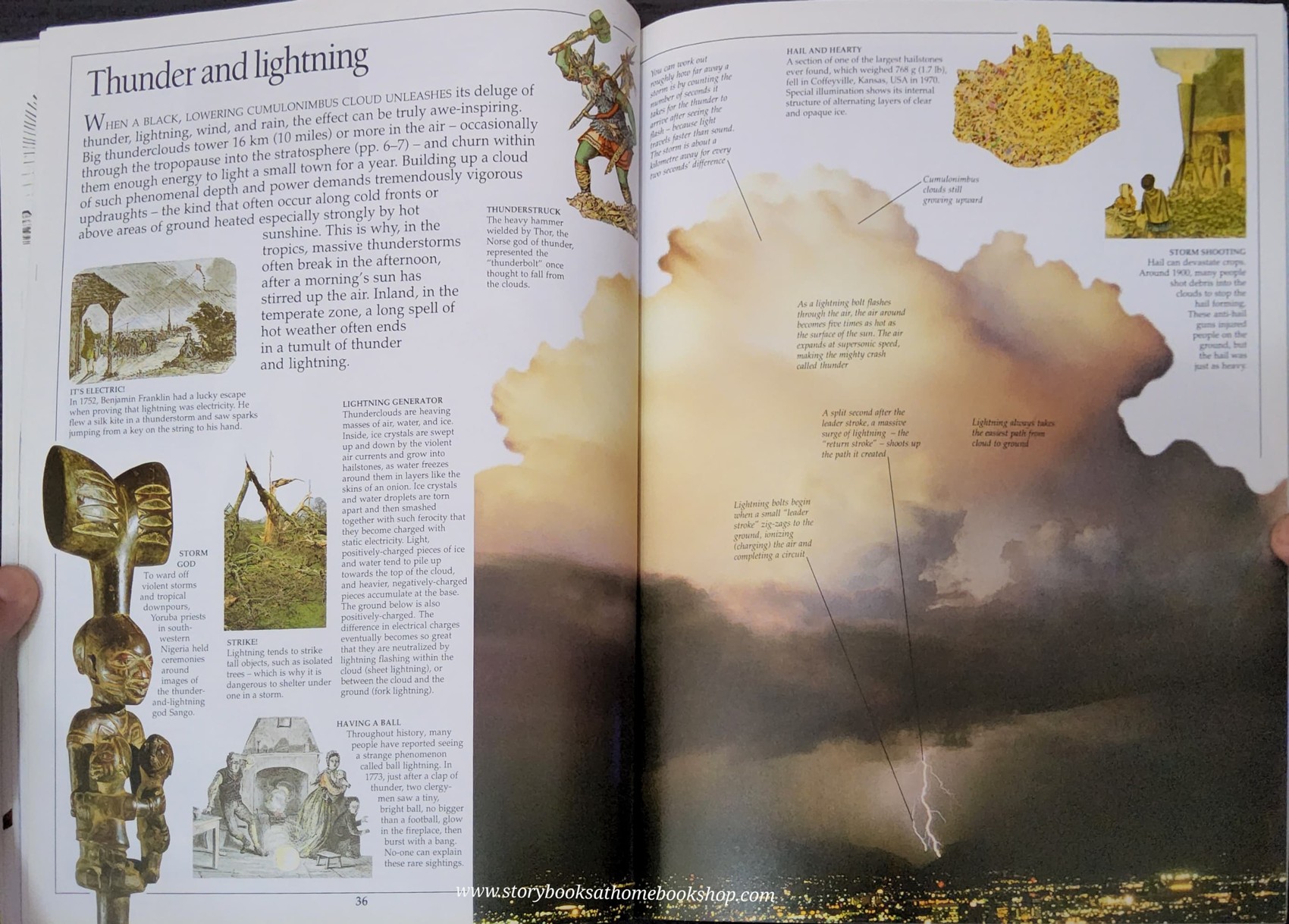 KNOWLEDGE BOOK** ♥️♥️DK EYEWITNESS WEATHER