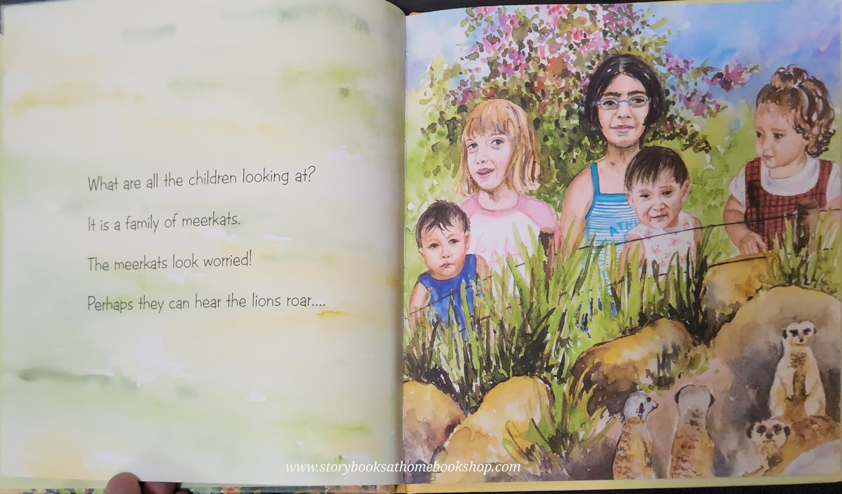 หนังสือนิทานปกแข็ง** 🍓🍓SASHA VISITS THE ZOO