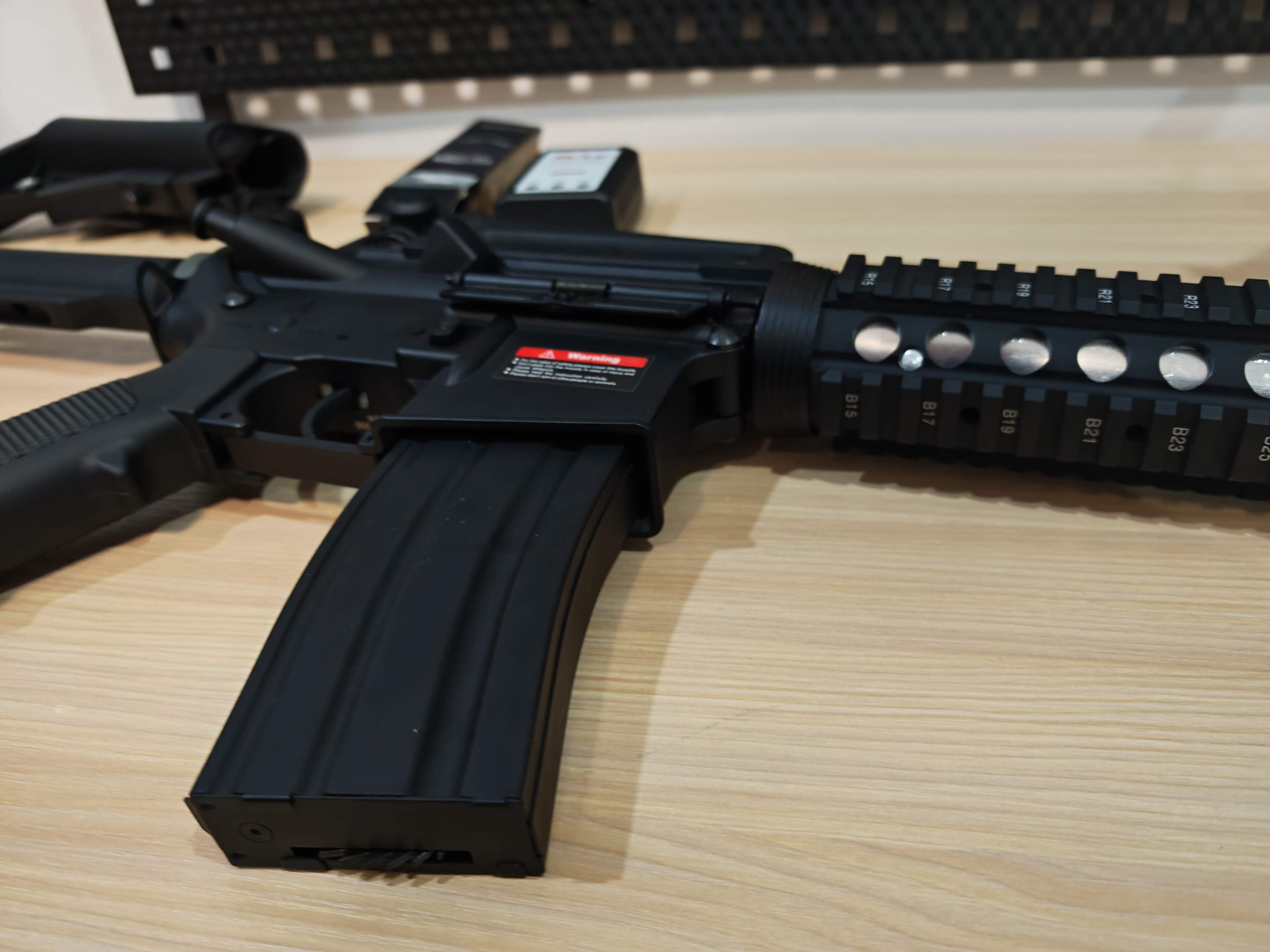 E&C 308 S2 M4 RIS AEG พร้อมเล่น ตัวใหม่ AEG BB Gun บีบีกัน Airsoft Gun ปืนอัดลม ปืนยาวไฟฟ้า มือสอง