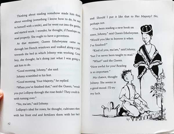 วรรณกรรมเยาวชน ภาษาอังกฤษ อ่านนอกเวลา CLVER LOLLOPOP BY DICK KING-SMITH/สภาพ 85-90%