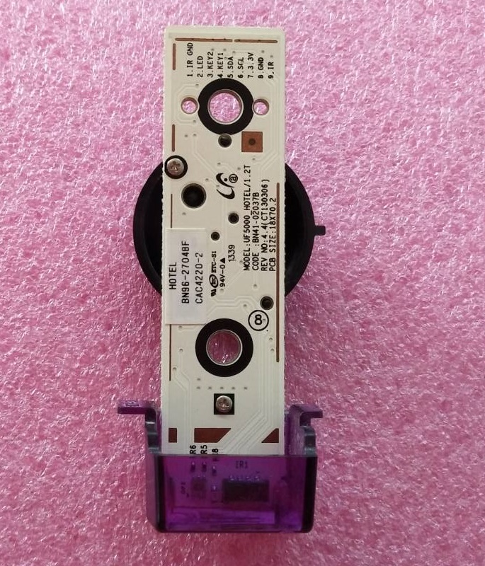 ตัวรับรีโมท /คีย์ทัช /คีย์คอนโทรล SAMSUNG (ซัมซุง) อะไหล่แท้/มือสองพร้อมใช้งาน พาร์ทBN96-27048F BN41-02037B รุ่น HG46AB690QW และรุ่นอื่นที่พาร์ทตรงกัน