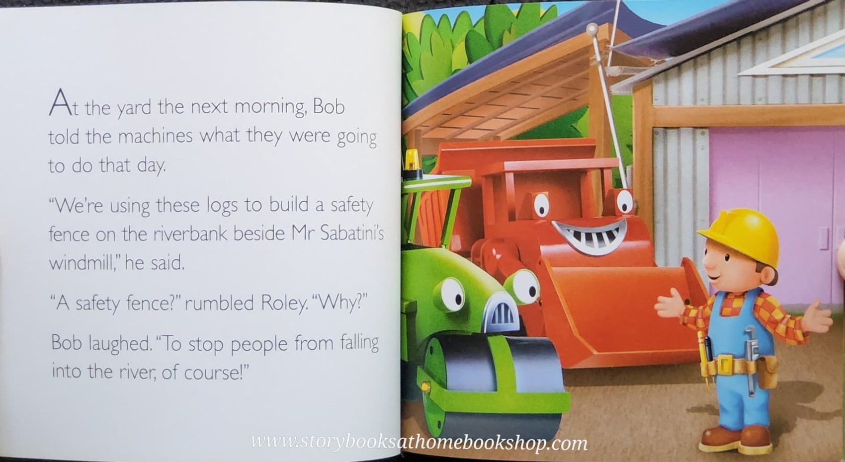 SMALL BOOK** **หนังสือนิทานปกอ่อน ** ♥️BOB THE BUILDER SPUD AND THE FUNNY TREES