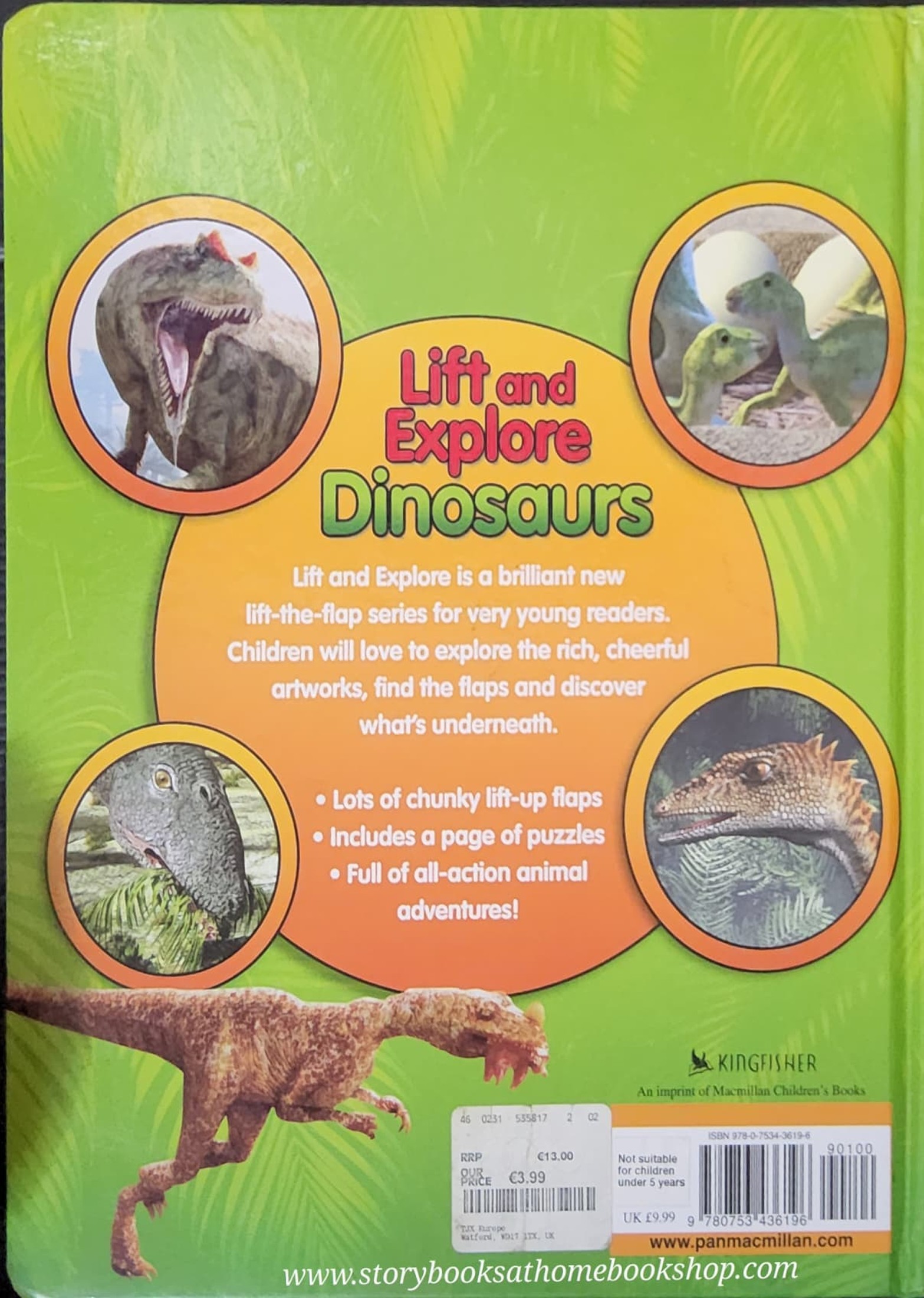 KNOWLEDGE FLAPS BOOK** 🍅🍓LIFE AND EXPLORE DINOSAURS:WHAT'S UNDER THE FLAPS?