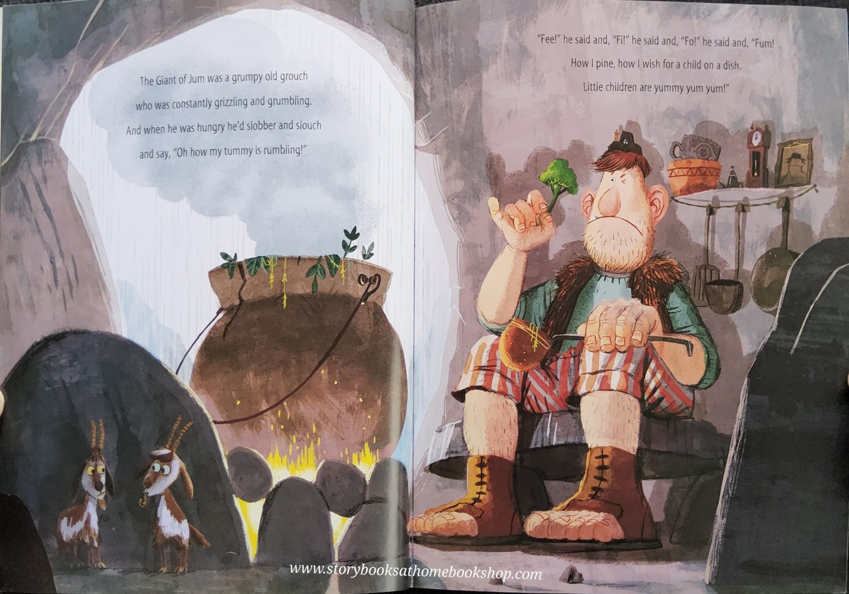 หนังสือนิทานปกอ่อน** 🍅🍓THE GIANT OF JUM BY ELLI WOOLLARD