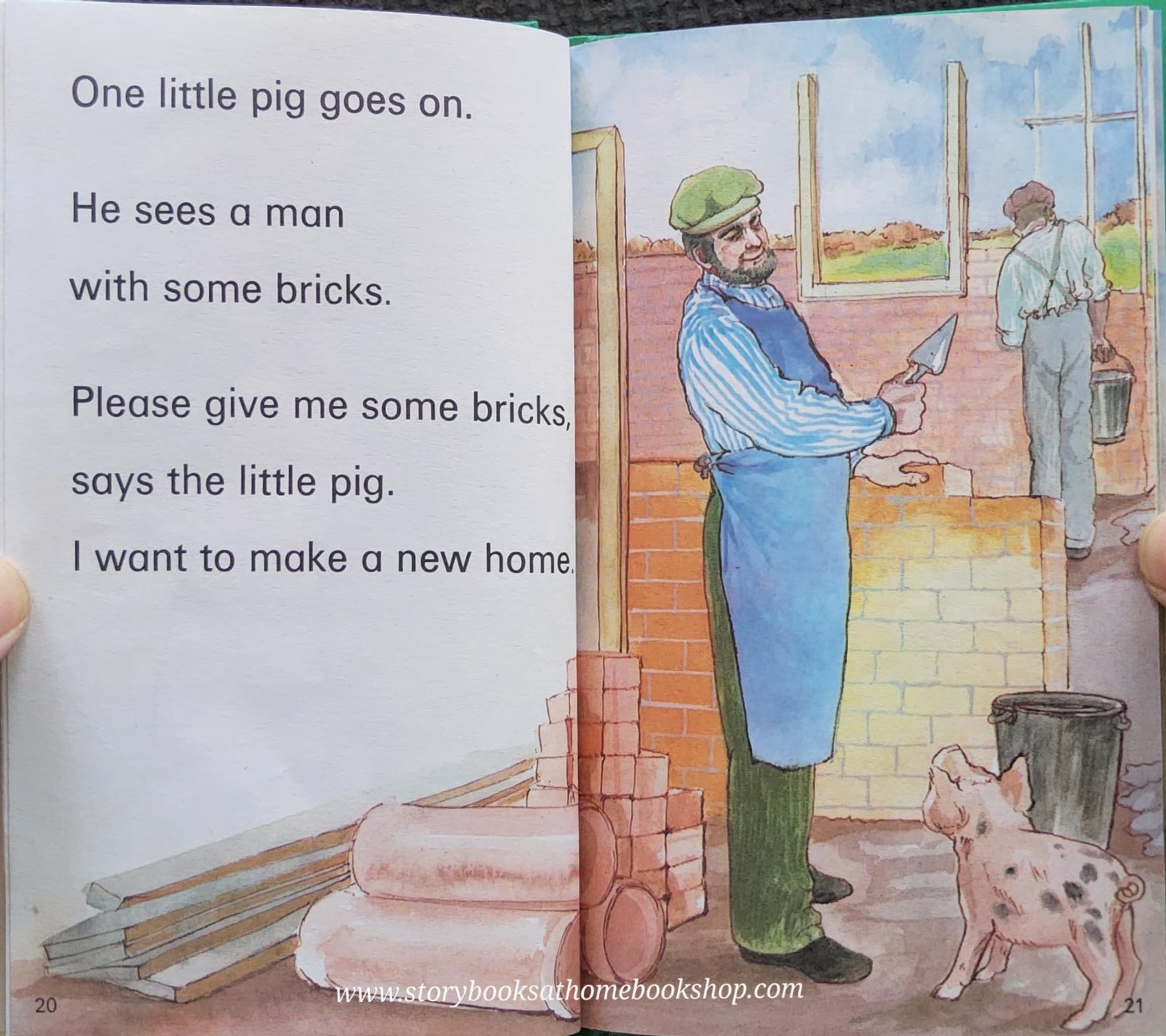 หนังสือนิทานปกแข็ง** 🍅READ IT YOURSELF:THREE LITLE PIGS