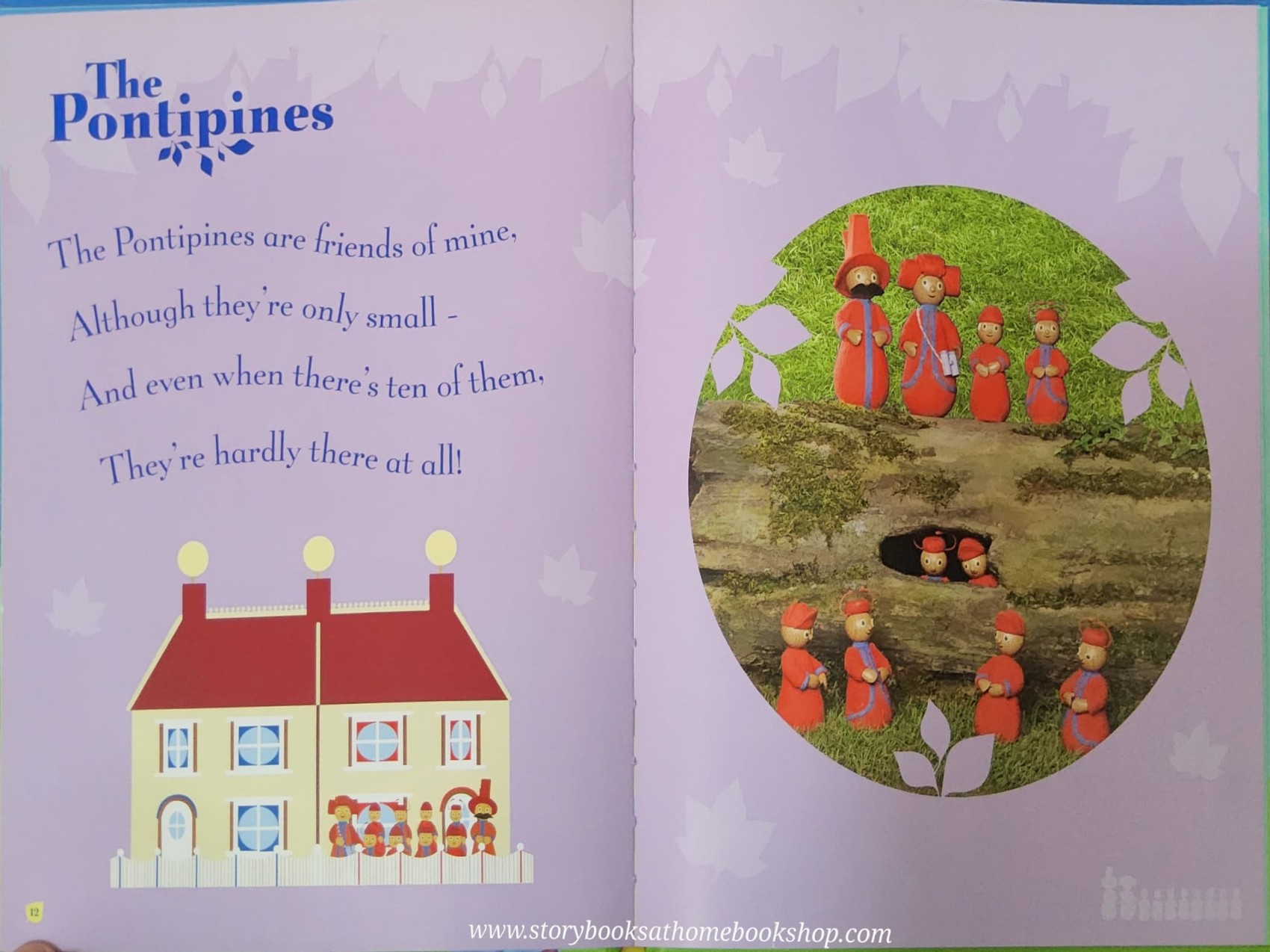 หนังสือนิทานปกแข็ง** 🍅🍅IN THE NIGHT GARDEN... THE COMPLETE SONGS AND RHYMES BOOK AND CD